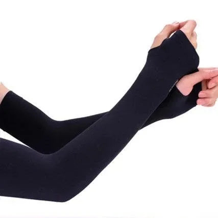 1 Pair Arm Sleeves Warmers Sports Sleeve Sun UV Protection Hand Cover Cooling Warmer Running Fishing Cycling Arm Cover