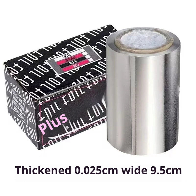 10M Highlights Paper Hairdresser Foil hair Dresser Color 1 Roll Aluminum Foil Paper Paper For Hair Wicks Hair Dye Hairdressing