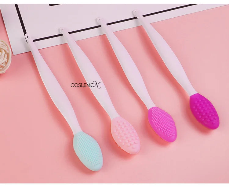 1/3pcs Silicone Cleansing Brush Beauty Skin Care Wash Face Blackhead Removal Scrub Soft Deep Cleaning Exfoliator Cleanser Tool