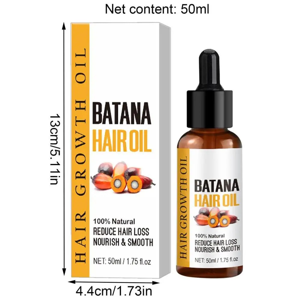 1/2PCs Natural Batana Oil For Hair Growth Pure Batana Oil Hair Shine Strengthen For Women Prevent Hair Loss Eliminate Split Ends