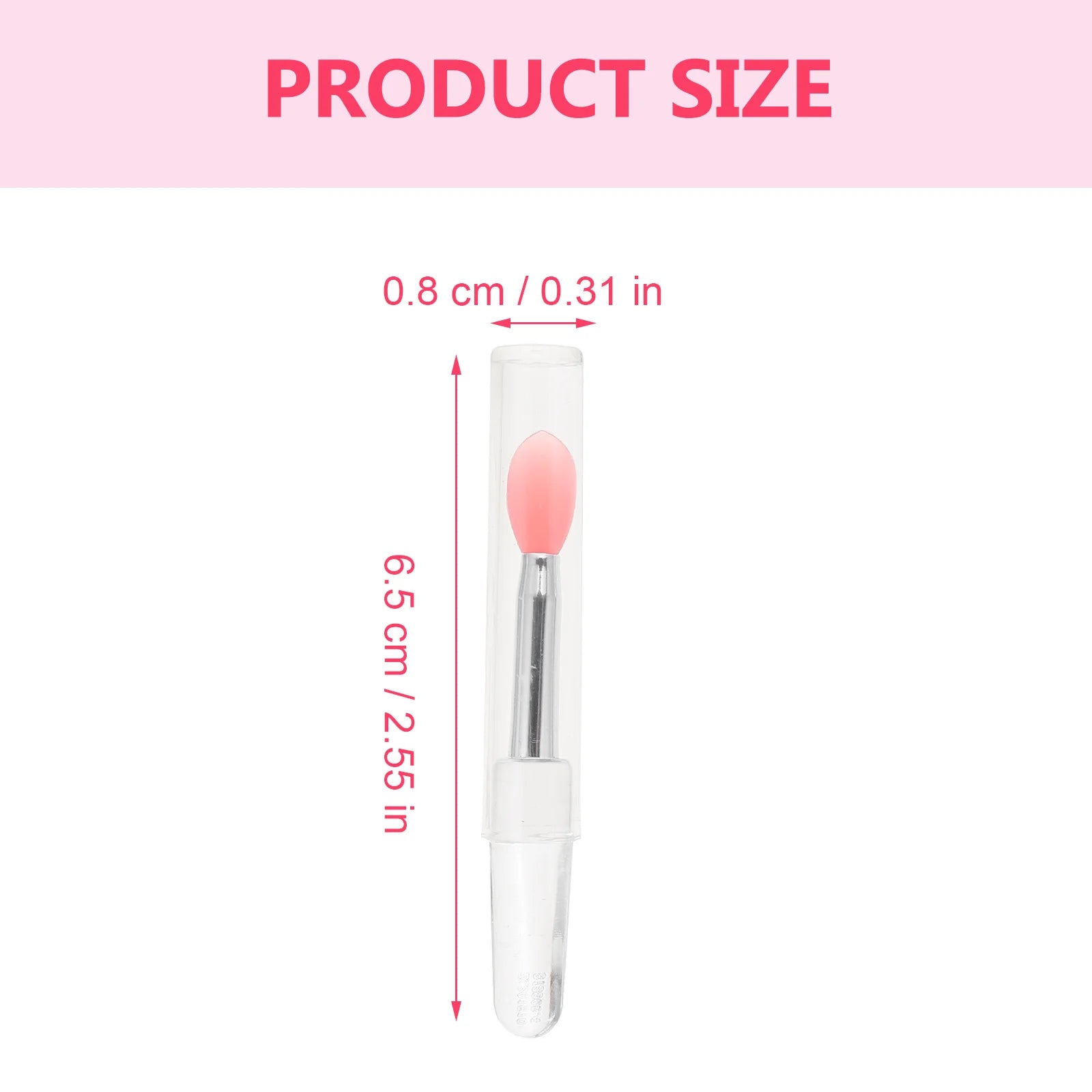 6Pcs Makeup Brush Silicone Heads Lip Mask Brush Tool Women Eyeshadow Lipstick Makeup Applicator for Girls Ladies Beauty Tools Viralgem Store