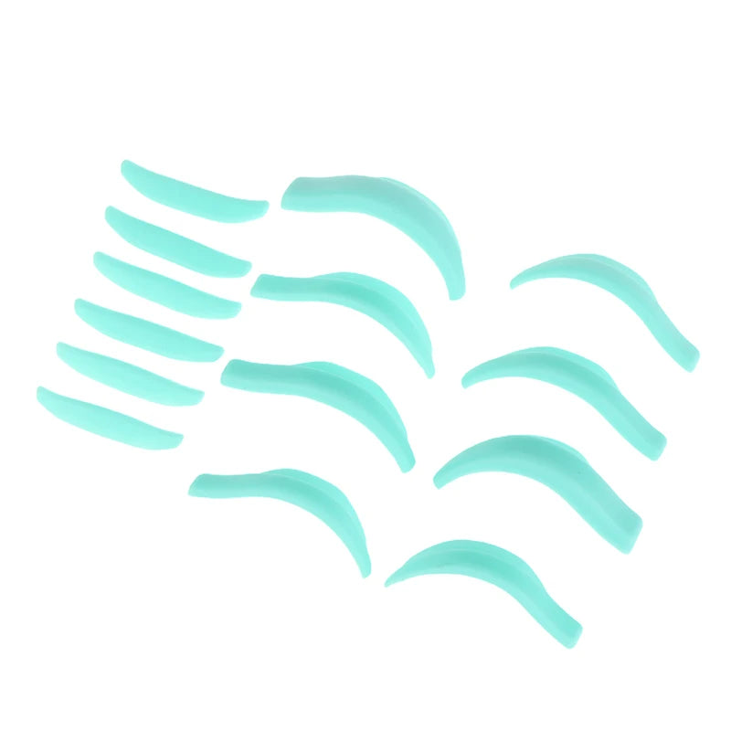 7Pairs Multifunctional Silicone Eyelash Lift Silicone Lash Lift Perm Pads Eyelash Curling Strip Perm Eyelash Molds