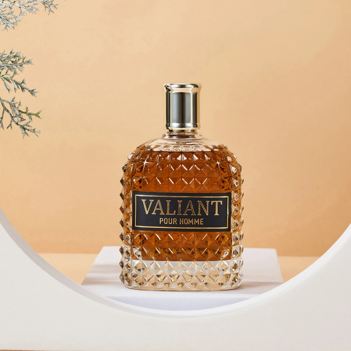 100ML 3.4FL.OZ Leather Notes Men's Eau de Parfum, Woody, Nutty, Warm, Spicy, Chocolate Scent, Male's Fragrance Spray for Man Viralgem Store