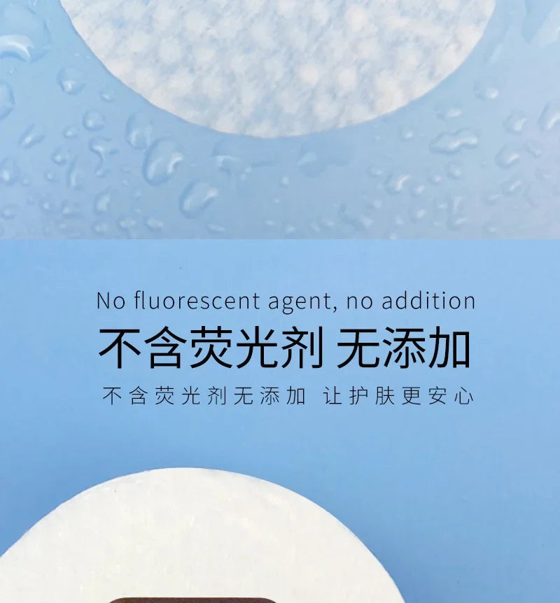 100-1200PCS Disposable Facial Puff Cotton Pads Makeup Accessories  Remover Practical Face Soft Remover Paper Take off the makeup Viralgem Store