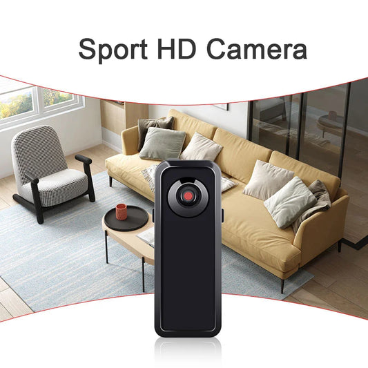 #Mini HD DV Camera Body Camcorder Portable Mount Video Record Nanny Security Sports Car DVR Webcam Small Cam For Home and Office