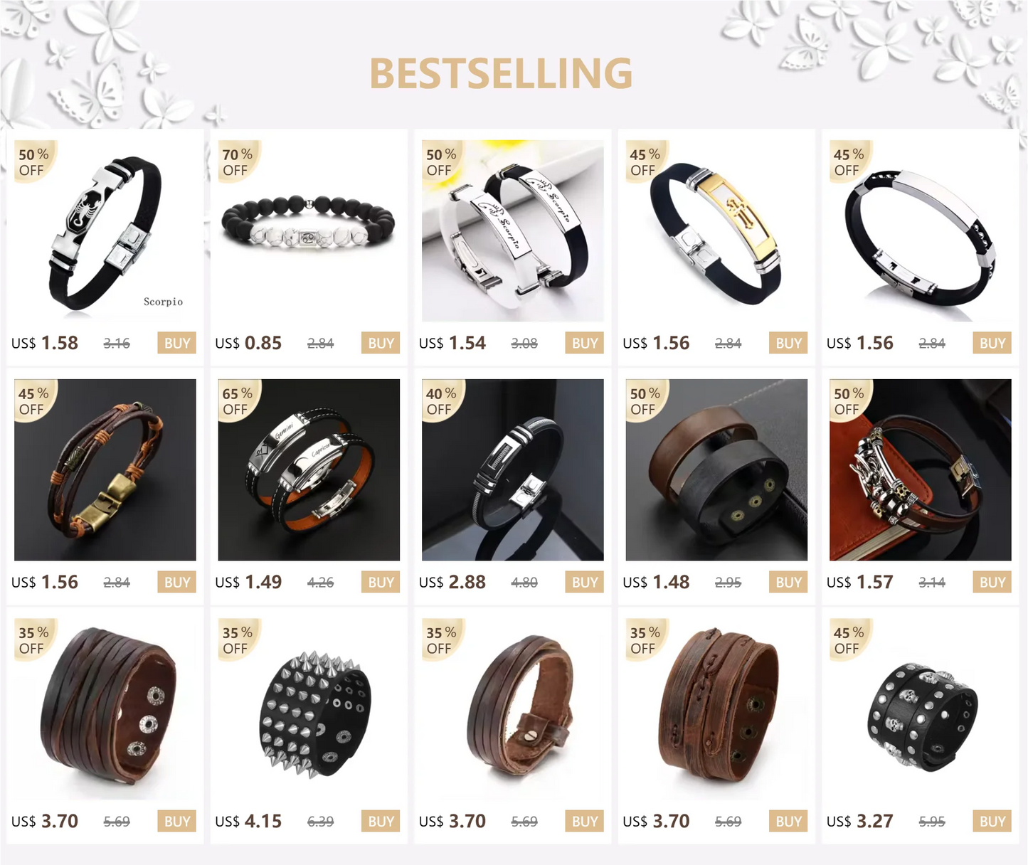 2024 Trend Personalized Jewelry Titanium Steel Leather Bracelet Men Vintage Stainless Steel Music Symbol Cuff Bracelet Pulsera H Viralgem Store