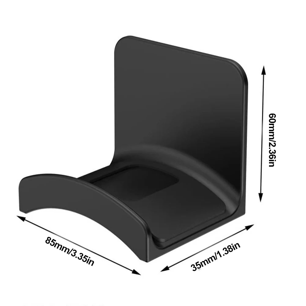 Universal Headphone Stand Adhesive Headphone Hanger Headphone Holder for Easy Damage-Free Wall Desk Or PC Mounting