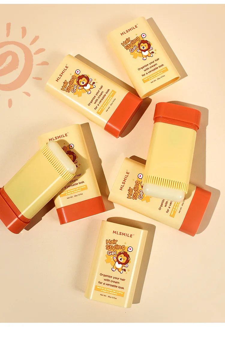 20g Hair Wax Stick Comb Teeth Hair Styling Cream Anti-Frizz for Men Women Children Edge Curly Hair Styling Product Viralgem Store