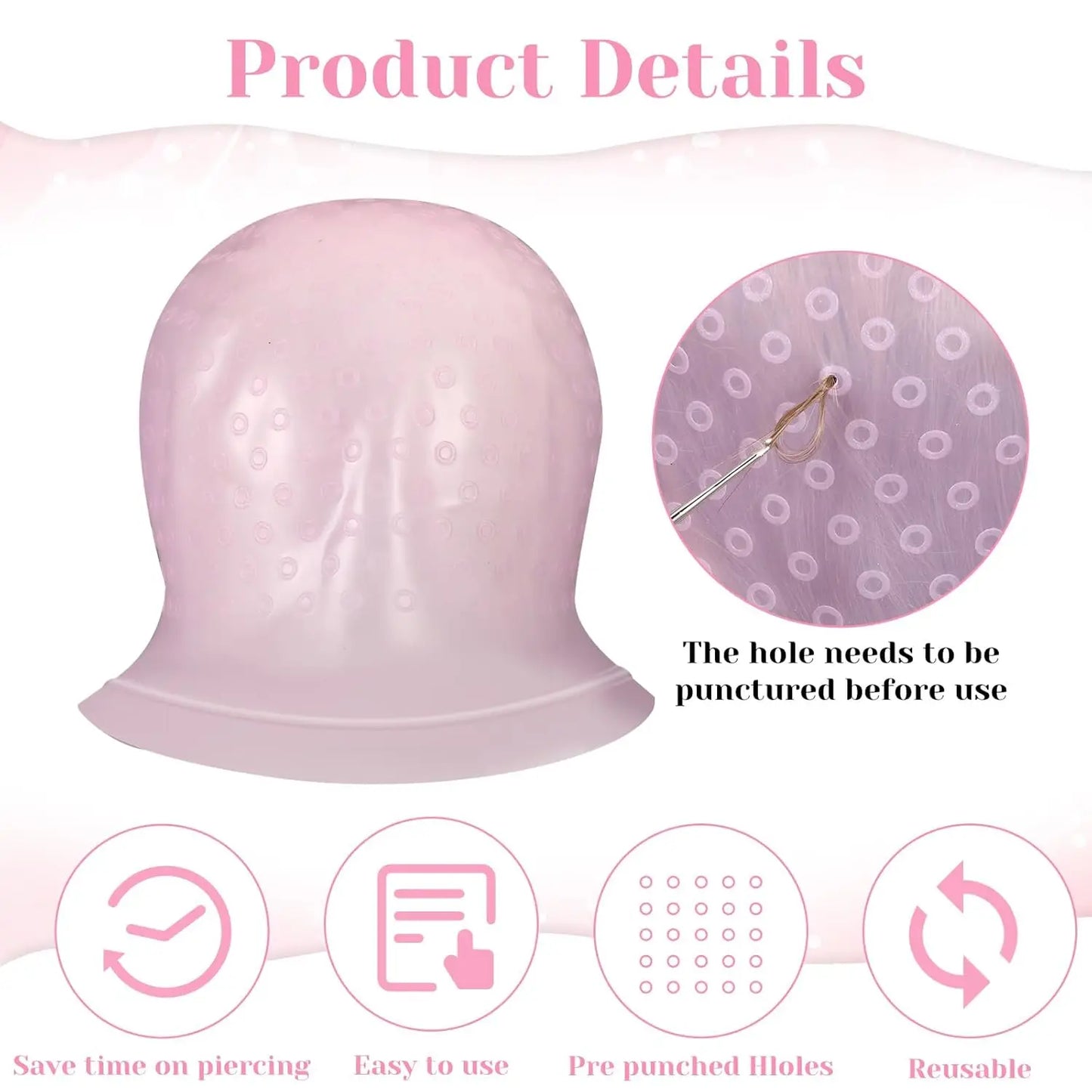 10 Pcs Professional Hair Bleach Kit Hair Coloring Products with Hair Dye Brush, Hair Color Bowl for Hair Coloring at Home