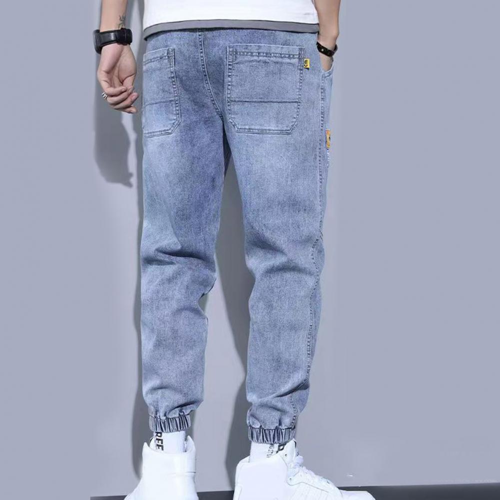 2023 Spring Summer Cotton Jogger Pant Men Pants Harajuku Cargo Jeans Casual Harem Denim Korean Hip Hop Sweatpants Male Trousers