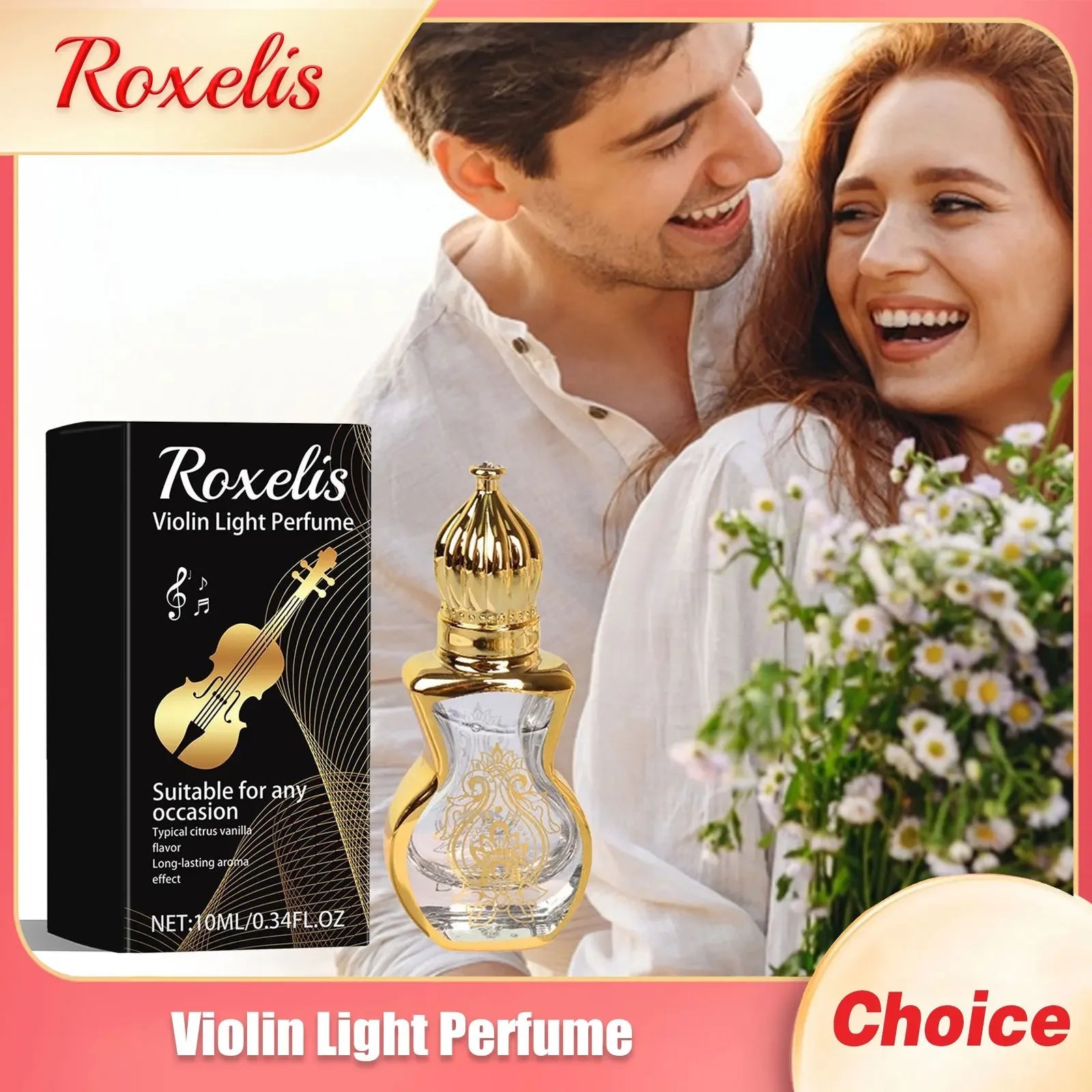 Violin Light Perfume Long Lasting Scent Attract Intimate Partner Daily Romance Dating Flirting Seduction Adult Fragrant Perfumes Viralgem Store
