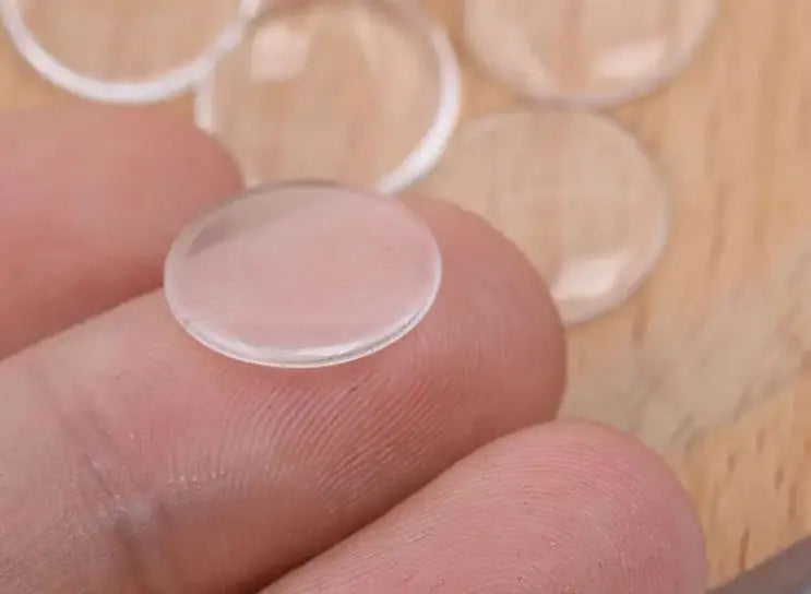 12Pcs/Set Blyth Doll Eyes Dome Glass 10mm-40MM Doll Eyes DIY Crafts Eyeballs For Cat Eyes Accessories Stars Pattern Glass Eyes