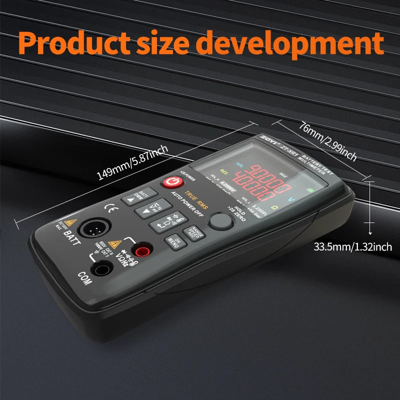 ZOYI ZT-XR1 4.5-Inch Professional Multimeter+Battery Internal Resistance Tester (True Value Version) All-In-One! Viralgem Store