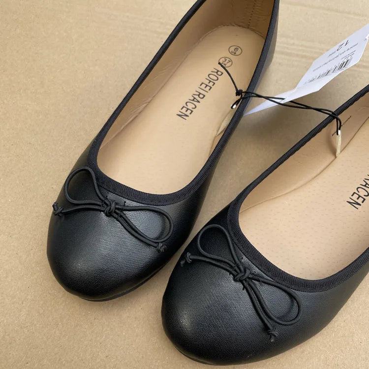 Women's Flats Shallow Work Shoes Soft Sole Non Slip Womens Casual Shoes Patent Leather Breathable Women Shoes Summer New Zapatos Viralgem Store