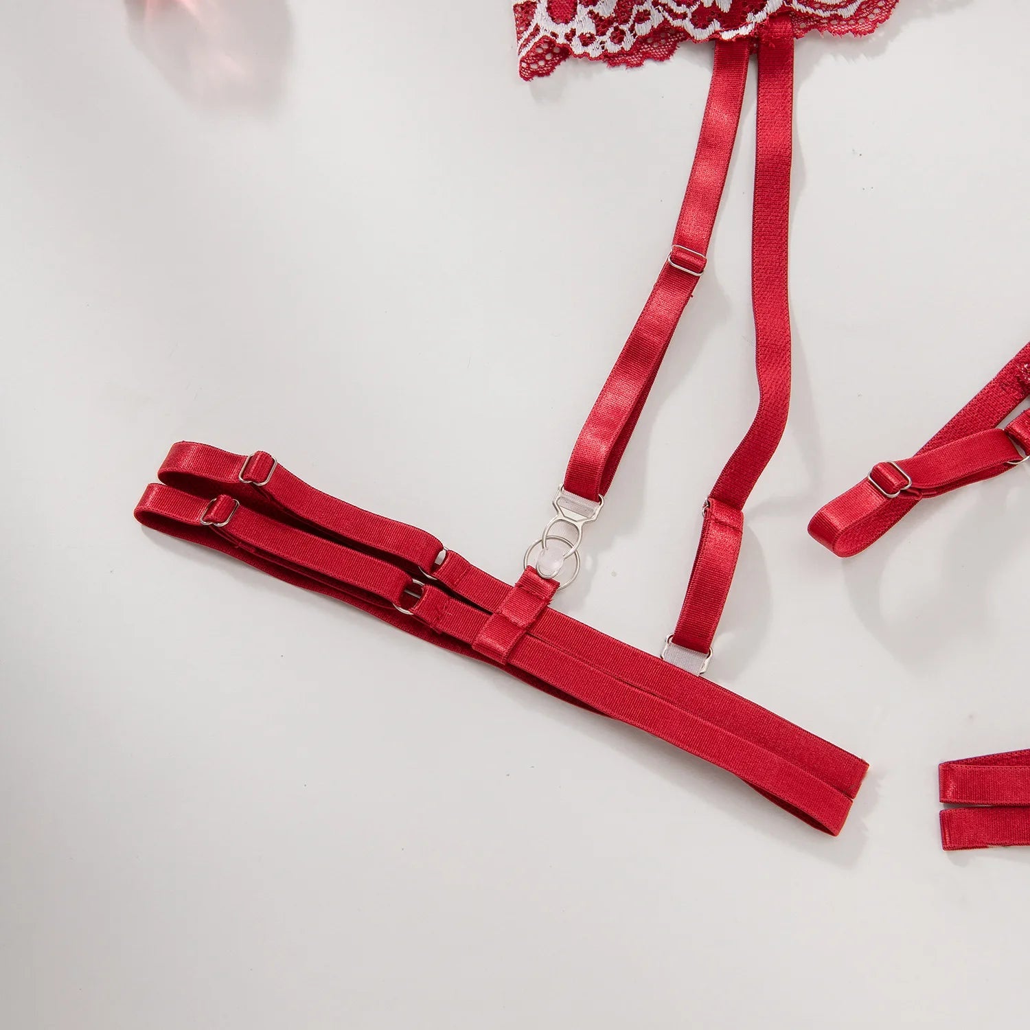 Toucheart Sexy Bra Set Contrast Color Lace Hollow Breathable Garter Hot Erotic Sexy Costumes Underwear Seamless Bra Thong Suit Viralgem Store