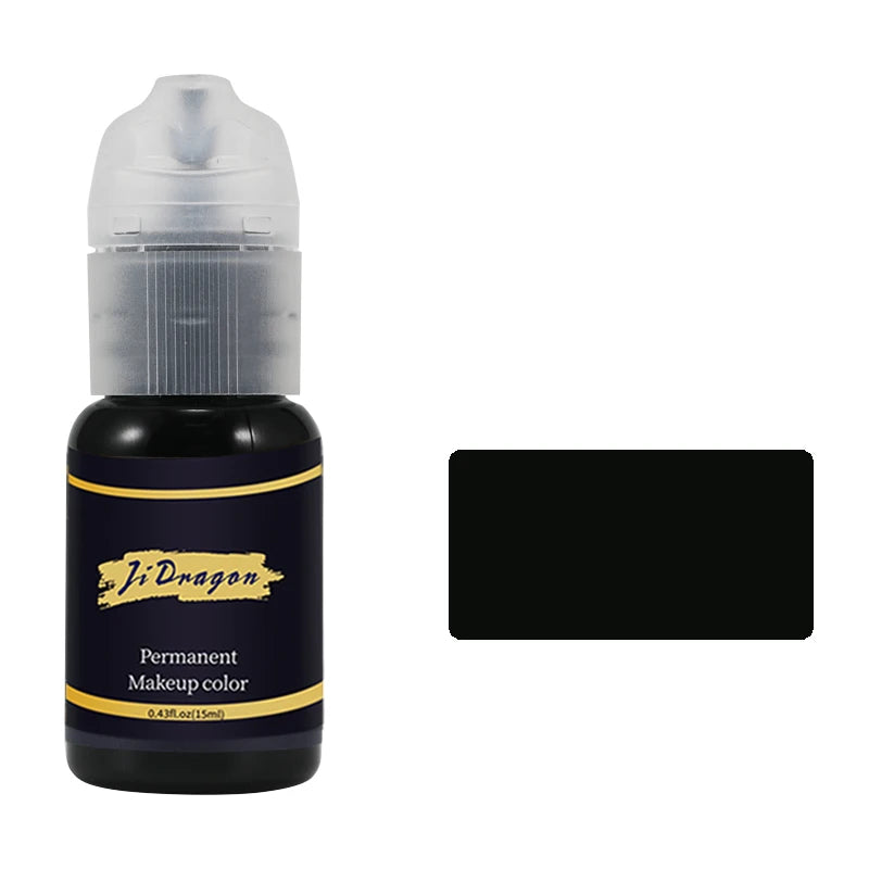 15ml Tattoo ink Pigment Color Paint Set Mix Permanent Makeup Microblading Eyebrow Lip Eyeliner SMP Beauty PMU Body Art Supplies