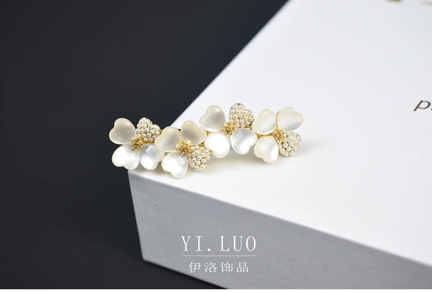 Women Headwear Small Size Rhinestone Hair Clip Flower Hair Barrette Fashion Cute Hair Accessories For Women Viralgem Store