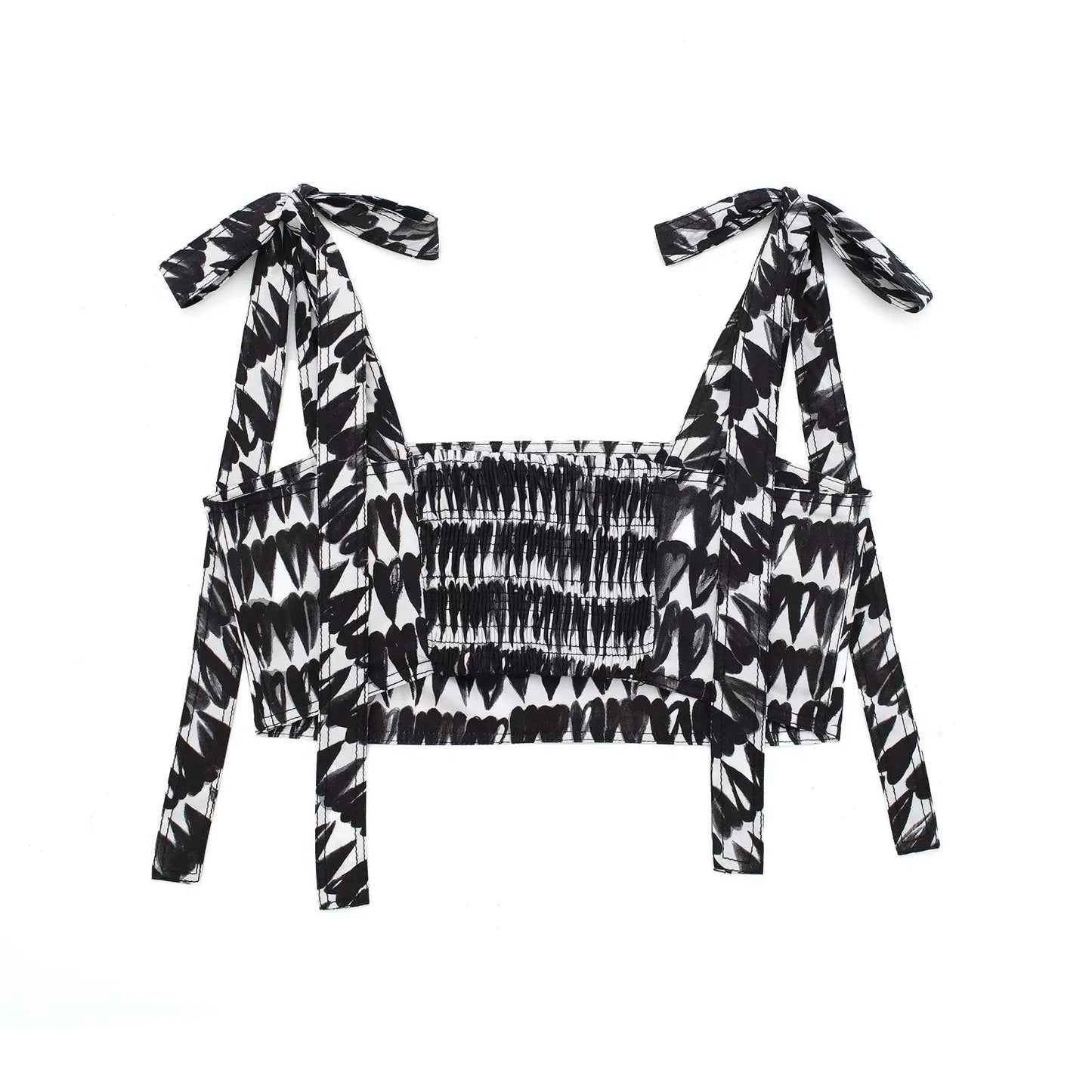 TRAFZA Women Fashion Geometric Print Skirt Zipper Fly High Waist Slim Midi Skirts Vintage Y2k 2024 Women Casual Streetwear TRAF Viralgem Store