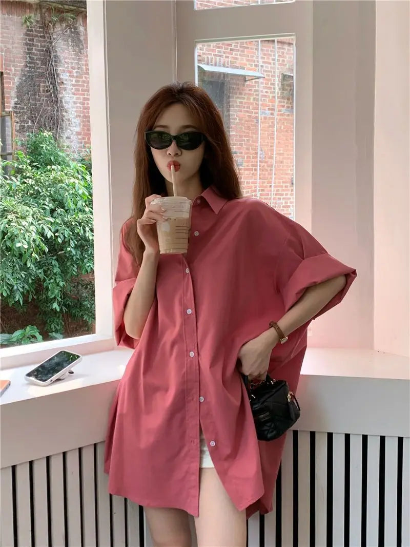 XEJ Elegant and Youth Woman Blouses Oversize Shirts Woman Summer Women's Clothing Spring 2022 Short Hand Shirt Youth Blouses