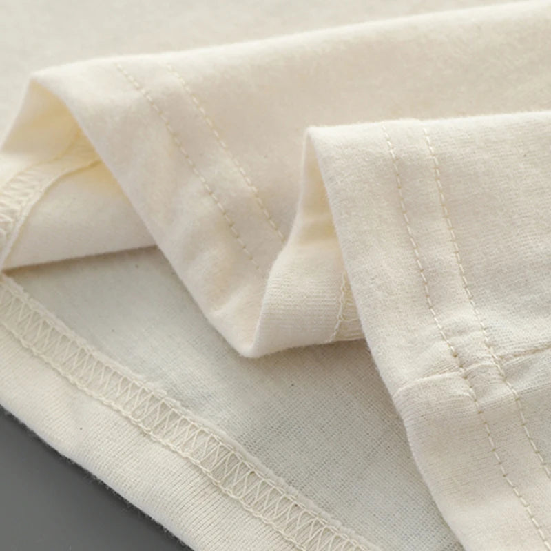 Akkad Kuti Japanese Retro Casual Tank Top Men Heavyweight Cotton Embryo Color Tops Male Teens Sleeveless Vest Spring Summer 2021