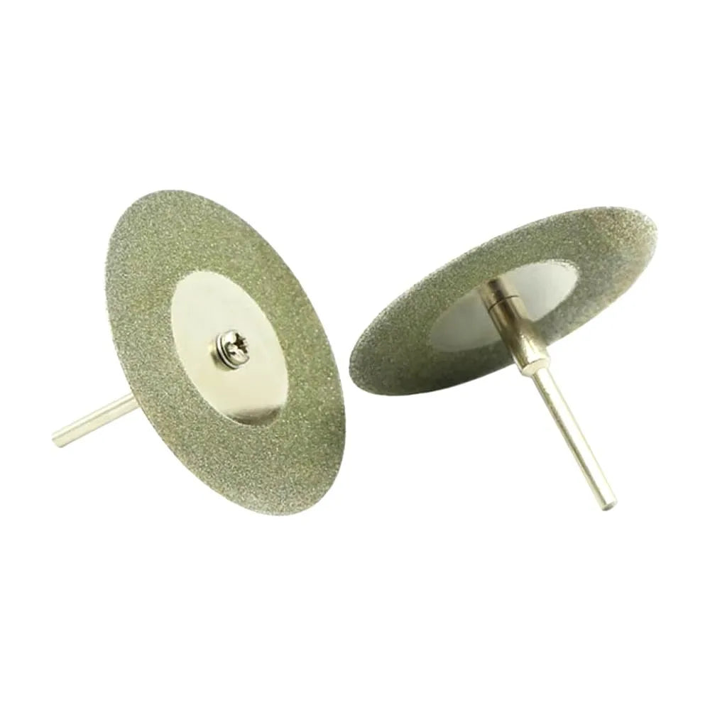 10PCS 50mm mini cutting disc Diamond Coated Grinding Polishing Rotary Grind Disc saw Blade Cutting Cut Off Wheels Disc Tools Viralgem Store