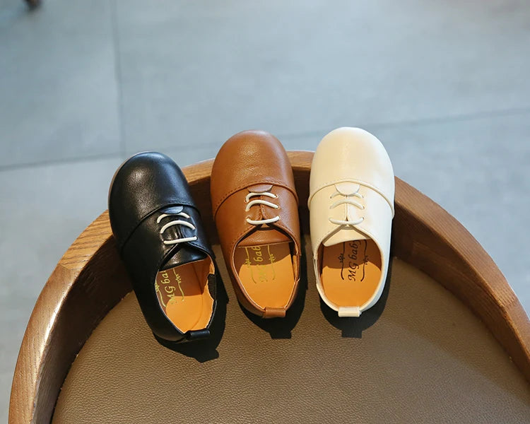 1-5 Years New Baby Shoes For Boy Leather Toddler Children Barefoot Shoes Soft Outdoor Kids Tennis Fashion Girls Sneakers