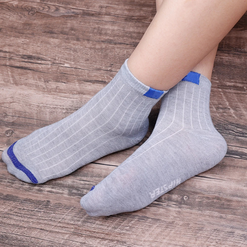 1/5pairs High Quality Men's Socks Casual Breathable Run Sports Socks Male Cotton Socks Winter Black Socks Men Large Size 38-45 Viralgem Store