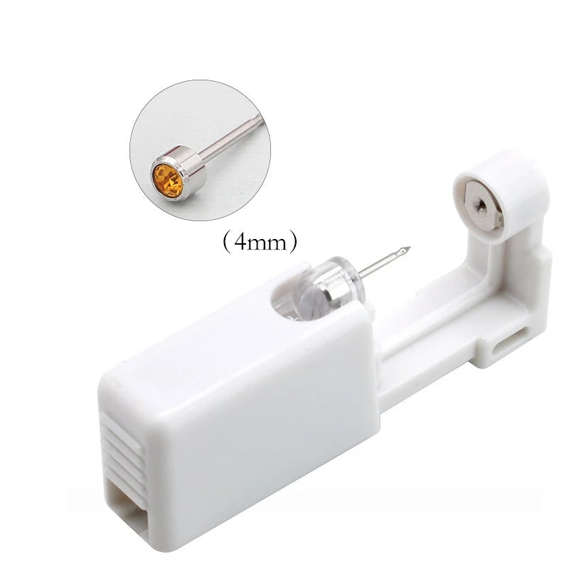 1PC Disposable Sterile Ear Piercing Unit Cartilage Tragus Helix Piercing Gun NO Pain Piercer Tool Machine Kit Stud Body Jewelry Viralgem Store