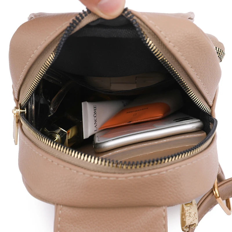 Women Bag Chest Bags Soft PU Leather New Trend Bags Female Crossbody Bag Shoulder Messenger Bags Multiple Pockets Pack Designer Viralgem Store