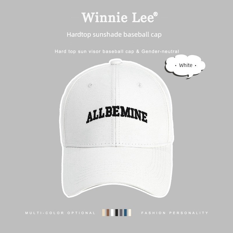 Winnie Lee Face-Looking Little Girl Deepening Hard Top Hat