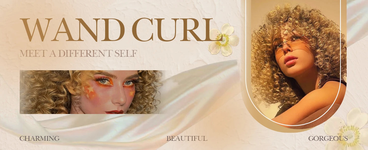 Synthetic Ombre Braiding Hair Jumpy Wand Curl Crochet Braids Hair Extension for Black Women Jamaican Bounce Curly Hair For Women