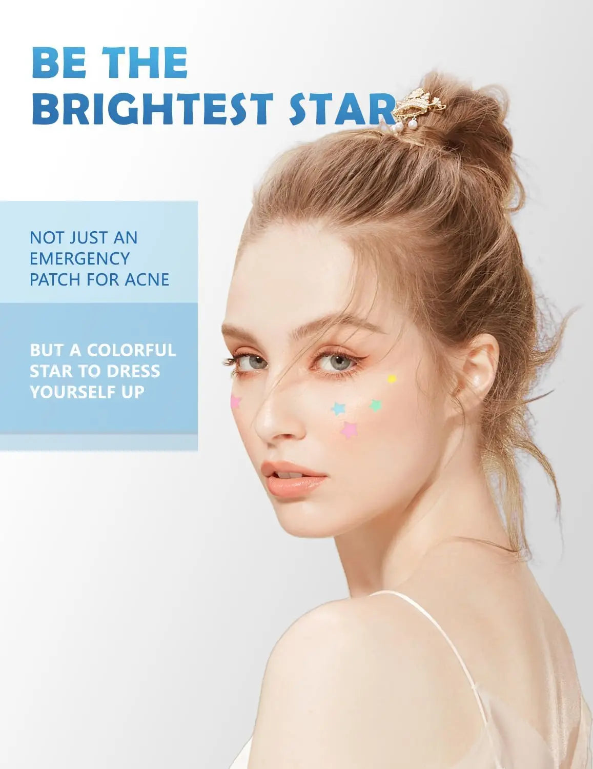40-240PCS  Colorful Acne Pimple Patch Sticker Waterproof Removal Pimple Anti-Acne Hydrocolloid Patches Spot Marks Repair Sticker