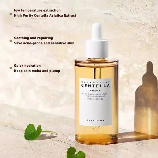 100ml Centella Asiatica Essence Moisturizing Calming Brightening Face Serum Capsule Ampoule Daily SkinCare Solution