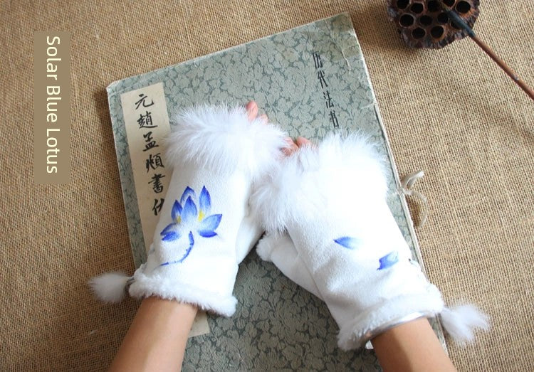 Women's Warm Half Finger Gloves Viralgem Store