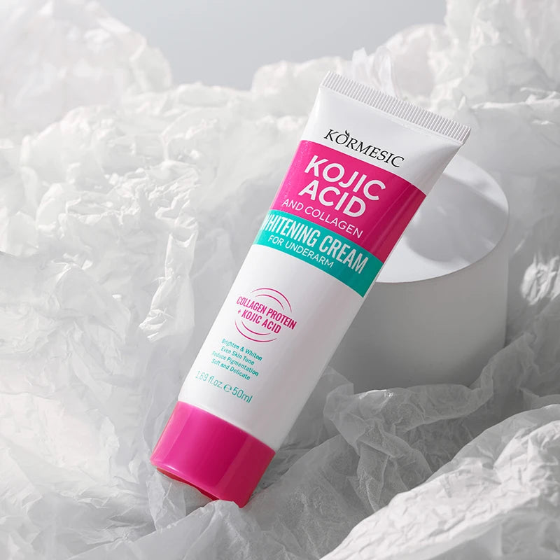 50g Body Underarm Whitening Cream Private Parts Bleaching Whiten Butt Knee Brighten Inner Thigh Intimate Dark Remove Melanin Viralgem Store