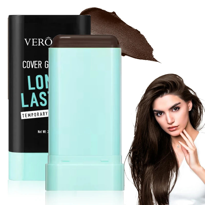 20g Portable Touch-Up Hair Stick,Temporary Hair Dye Stick - Quick Gray Coverage With Applicator Brush,Lasting Beard Color Sticks Viralgem Store