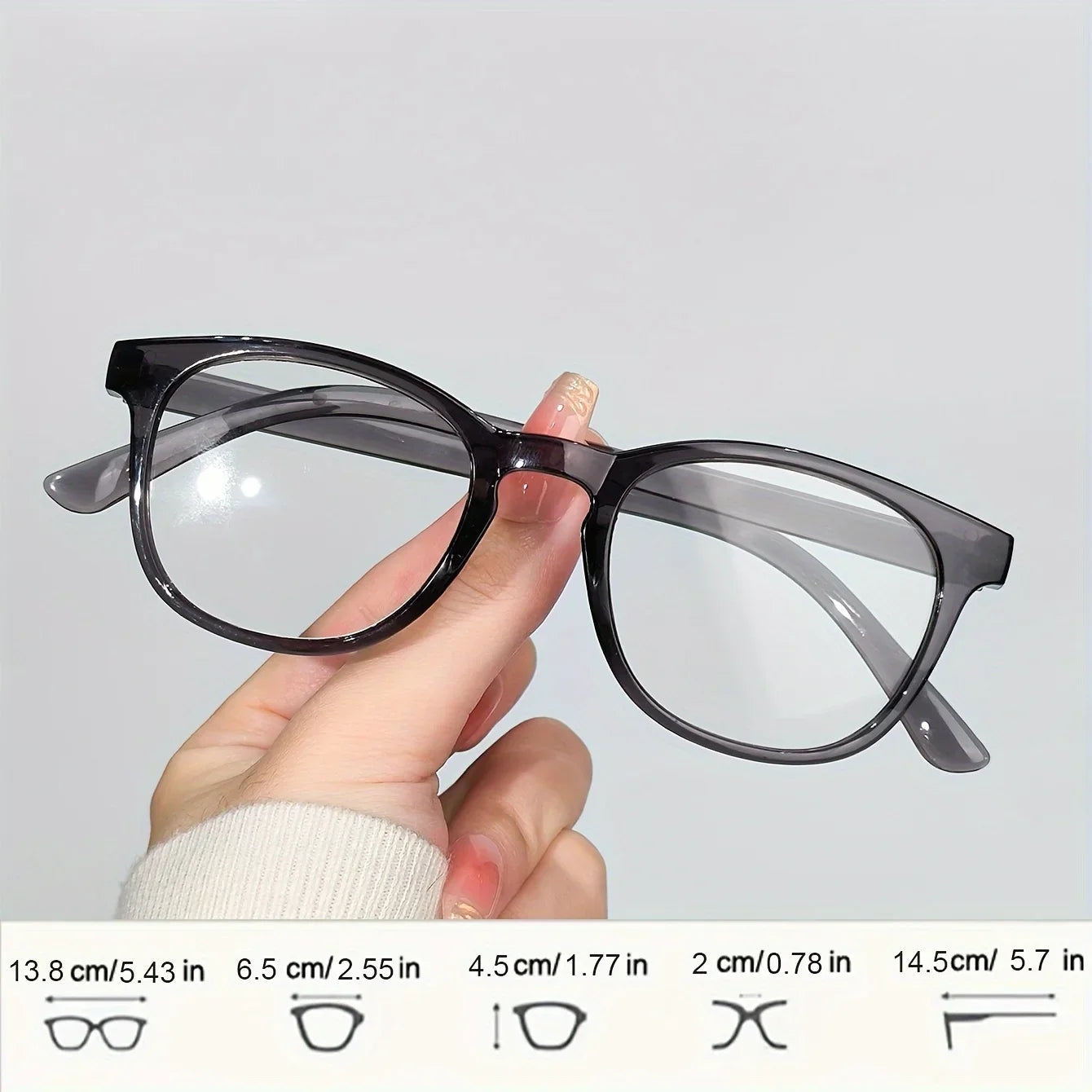 6pcs Fashion Oval Reading Glasses Colorful Chic Presbyopic Glasses For Women Men 1.0 To +4.0 Viralgem Store