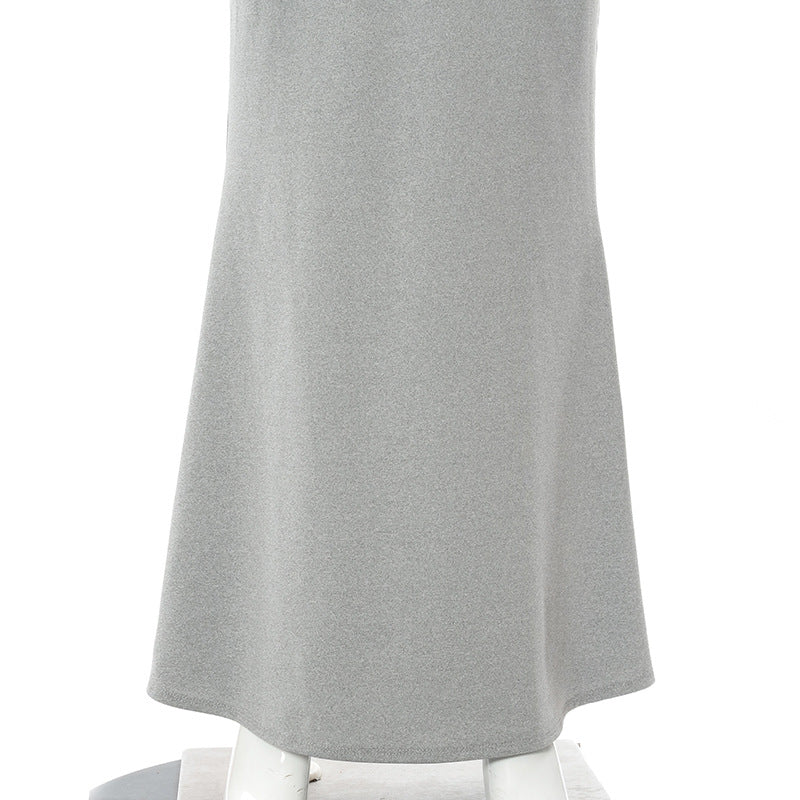 Y2k Women Sexy Bodycon Long Dress Solid Color Spaghetti Strap Low Cut Evening Party Dress Summer Beach Going Out Clothing Viralgem Store