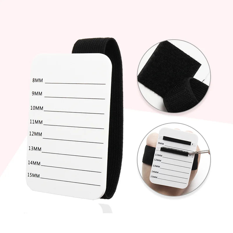 Acrylic Eyelash Display Palette Grafting false lashes Pallet Bandage Lash Glue Pad Eyelash Stand Holder Extension Makeup Tools Viralgem Store