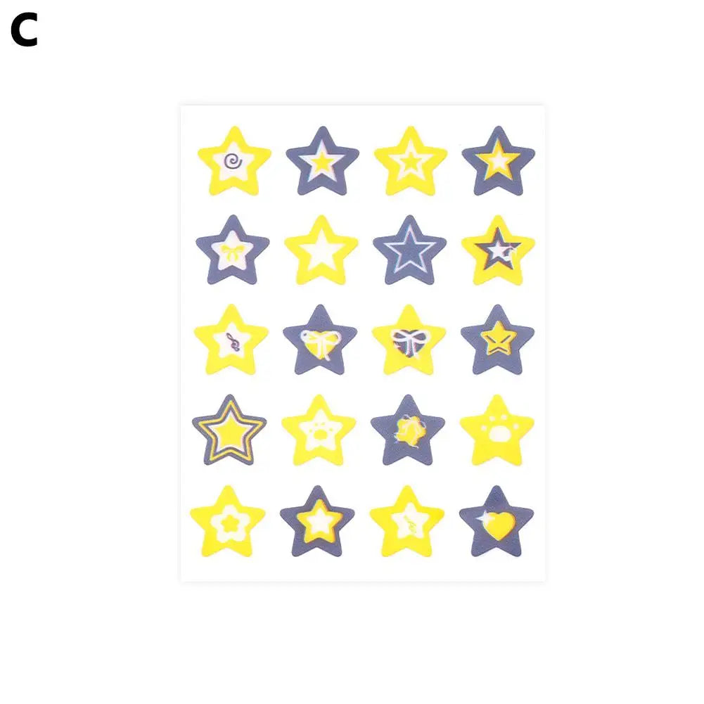 1PC Colorful Star Shaped PE Pimple Patches Acne Invisible Removal Skin Care Stickers Concealer Face Spot Beauty Makeup Tools