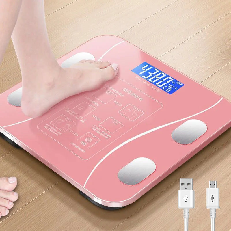 Special electronic scale for body management and fat loss smart mode Bluetooth body fat scale home weight scale ultra-precis NEW Viralgem Store