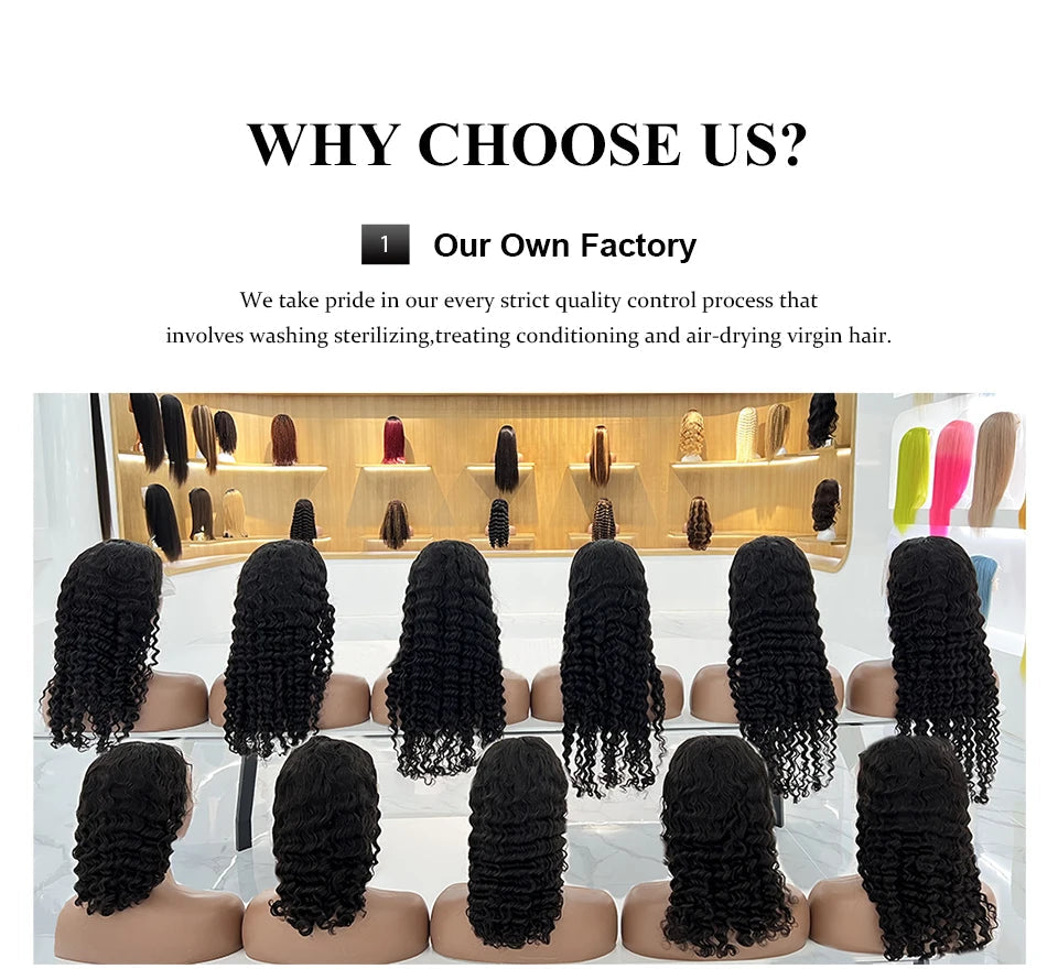 Yaki Kinky Straight Human Hair Wigs Glueless Wig 100% Human Hair Ready To Wear Preplucked HD Lace Wigs For Women Pre Cut No Glue Viralgem Store