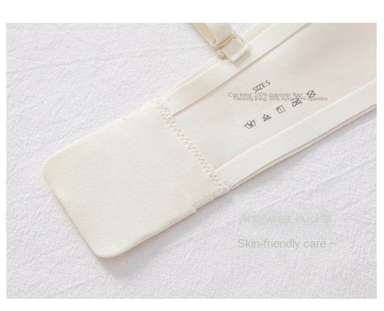 UBAU High-quality lingerie With Beautiful Back, Women's Small Breasts, Sagging-proof, Seamless And Rims-Free Bra