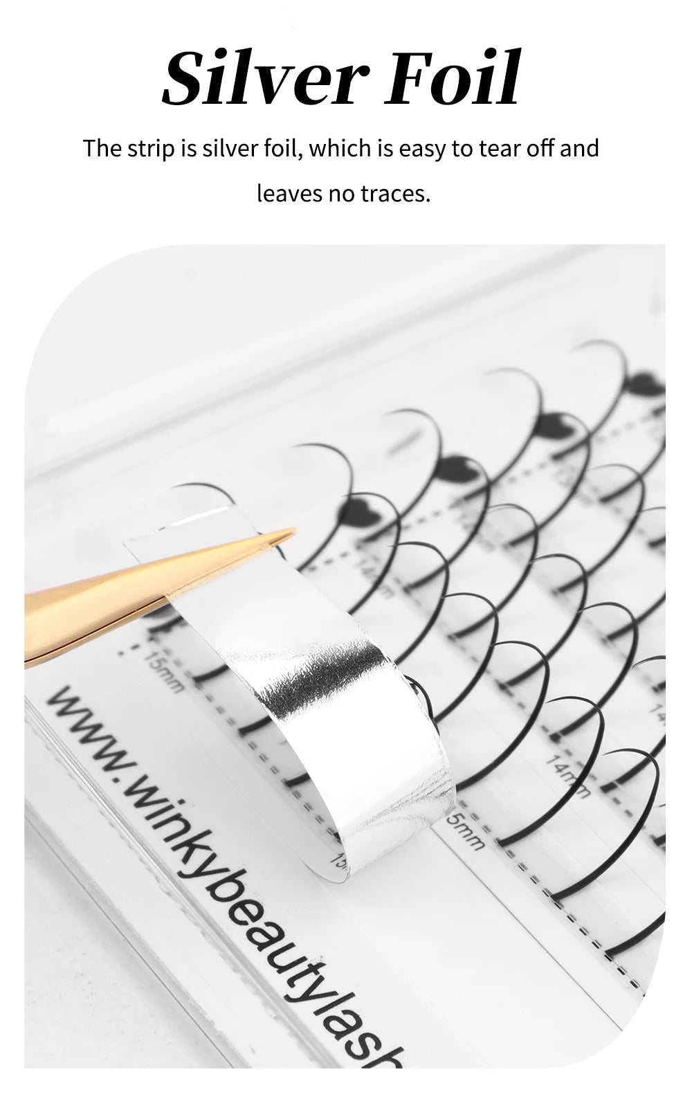 winky beauty 12Rows A/M Shape Spikes Lashes Individual Wispy Premade Fans Eyelash Extension Self-Grafting Makeup False Eyelashes Viralgem Store