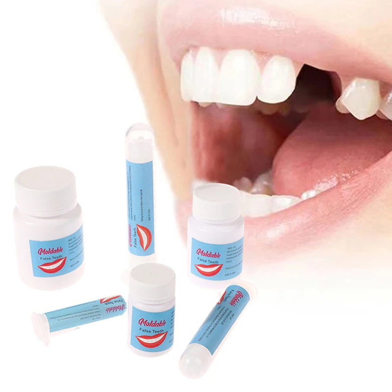 10g-30g Temporary Tooth Repair Kit Teeth And Gaps FalseTeeth Solid Glue Denture Adhesive Teeth Whitening Tooth Beauty Tool Viralgem Store