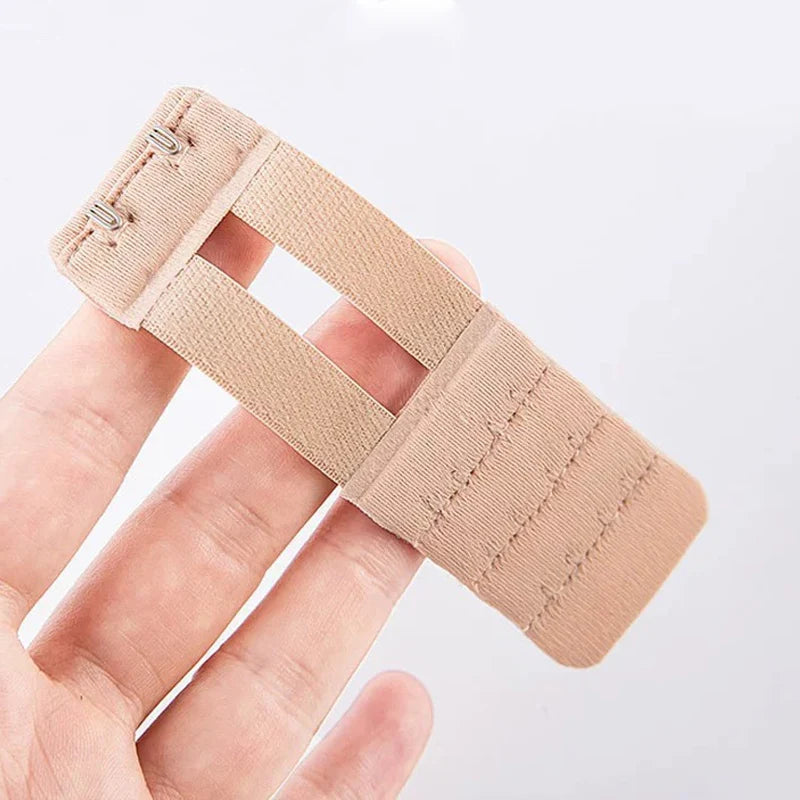 3Pcs Bra Extension Strap Extenders for Women Adjustable Belt Buckle Elastic 3 Row Hook Lengthen Expander Intimate Accessories Viralgem Store