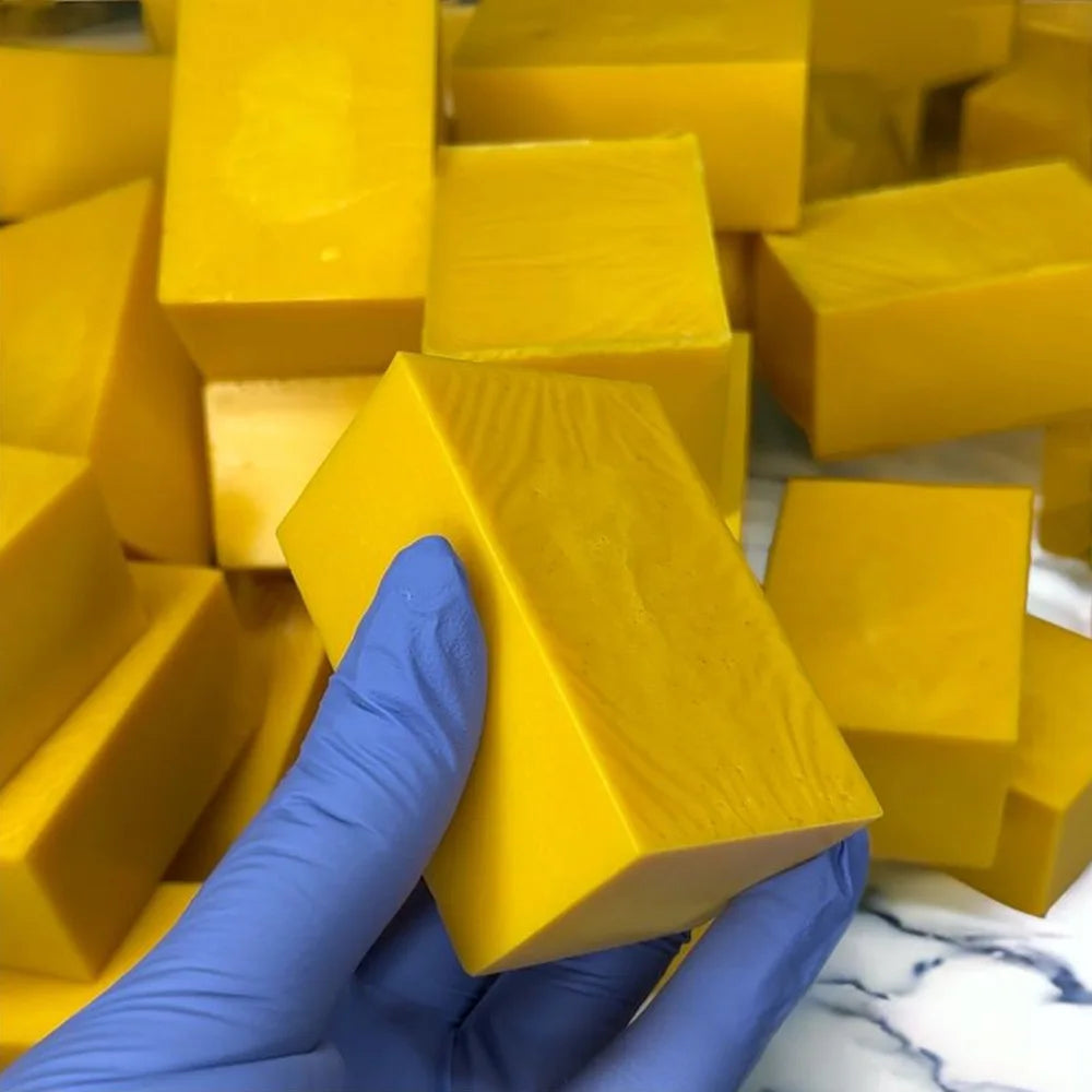 100g Turmeric Hand Made Soap, Lemon Kojic Acid Soap, Shower and Facial Soap Viralgem Store