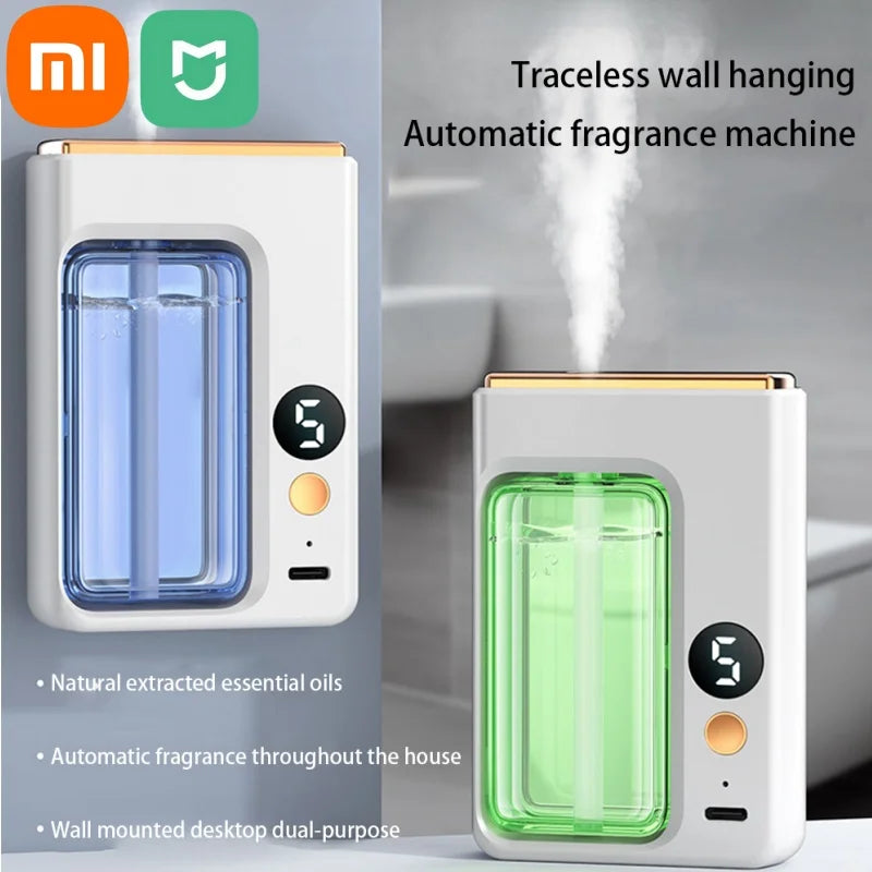 Xiaomi Automatic Diffuser Aromatherapy Car Perfume with Display Essential Oil Humidifier Bathroom Deodorization Air Freshener