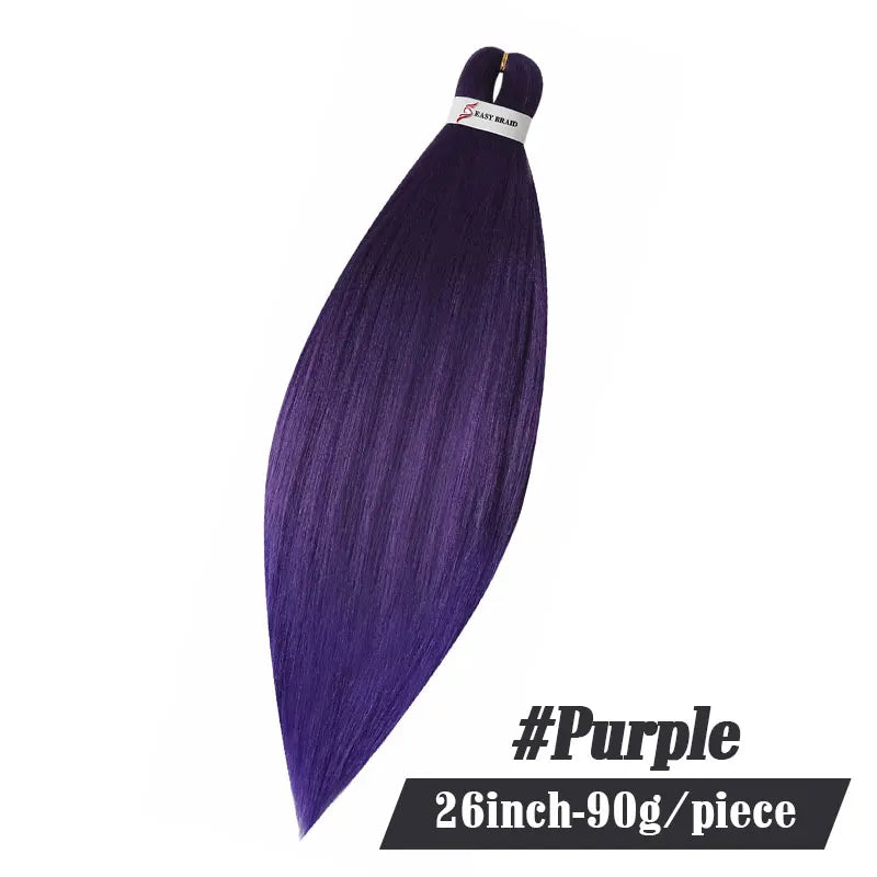 90G Yaki Synthetic Braiding Hair Jumbo Pre Stretched Hair Extensions For Women Kanekalon Curly Crochet Hair Braids Passion Twist