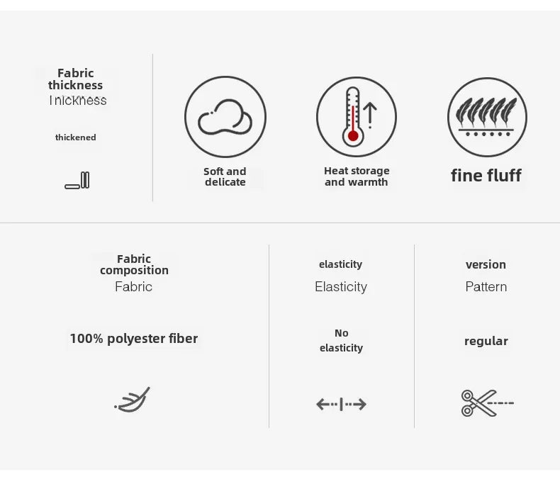 Winter Flannel Fleece-lined Sleepwear Women's Long Sleeve Warm Thickened Pyjamas Home Clothes Explosion Model Jacket Viralgem Store